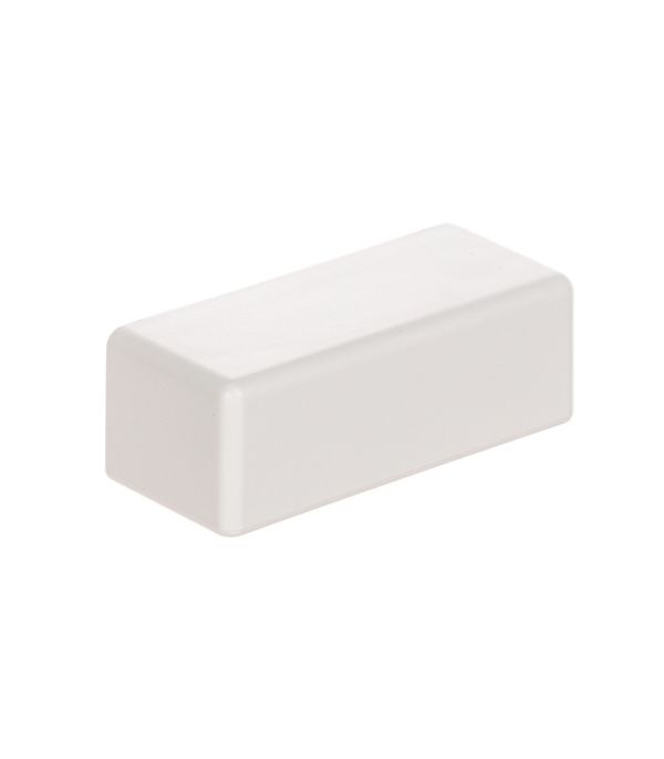 LM 22x10 заглушка біла RAL 9016