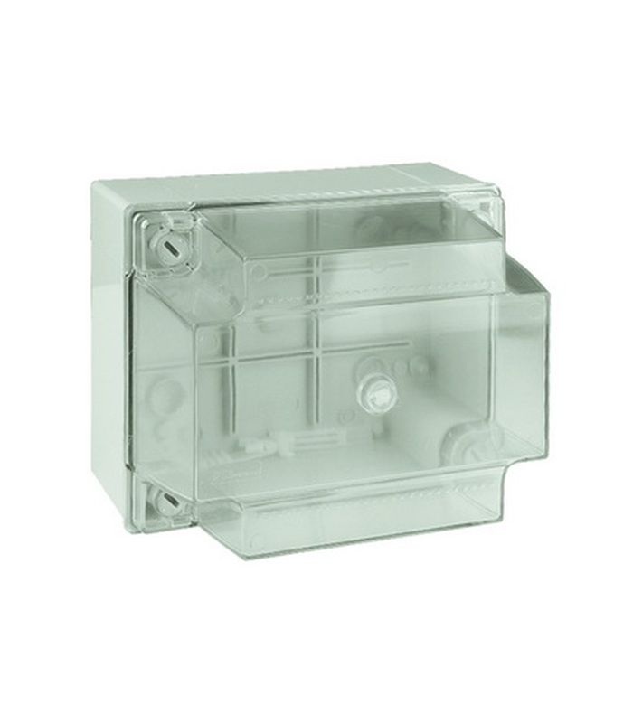 Коробка відгалуж. з гладкими стінками, прозора кришка, IP56, 150х110х135мм