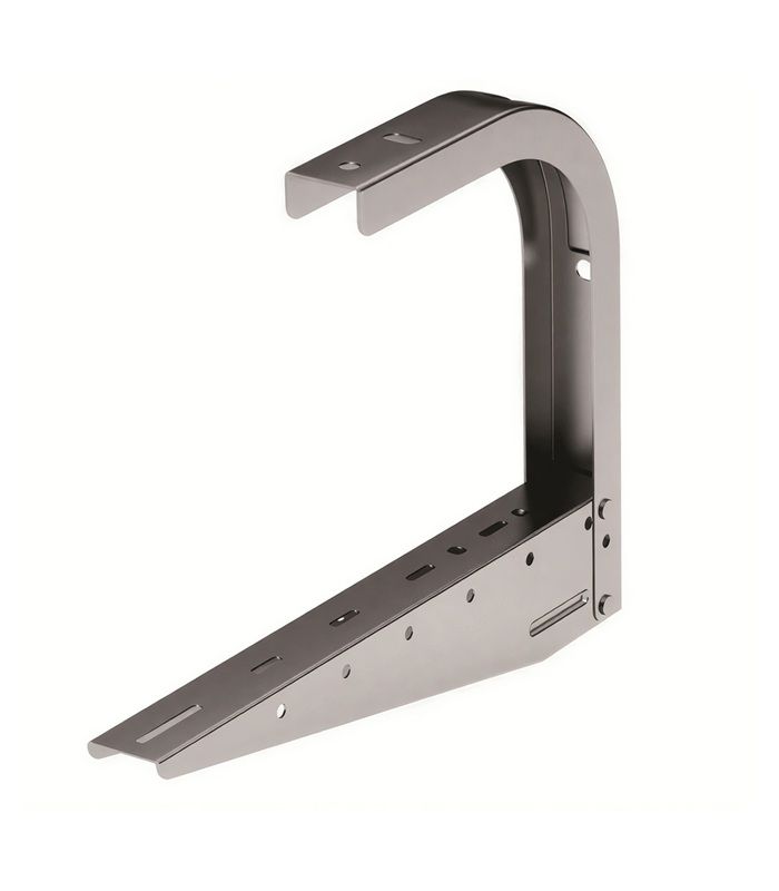 Скоба CS на лоток основа 600, гаряче цинкування після виготовлення (HDZ)