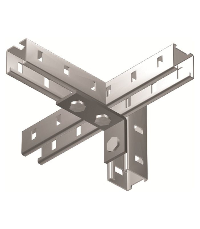 Куточок одинарний подовжений 92 мм, гаряче цинкування після виготовлення (HDZ)