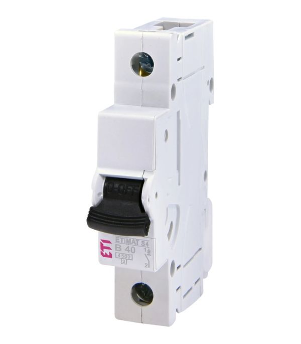 Авт. вимикач ETIMAT S4 1p B 40A (4,5 kA)