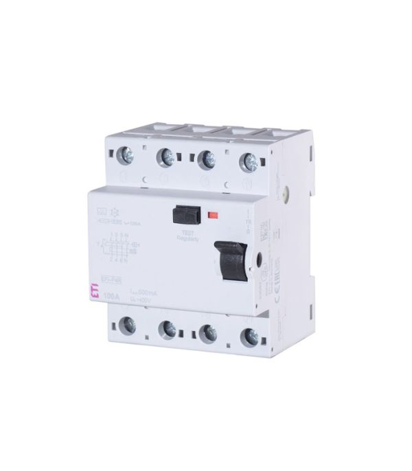 Реле диференційне (ПЗВ) EFI-4 100/0,03 тип AC (10kA)
