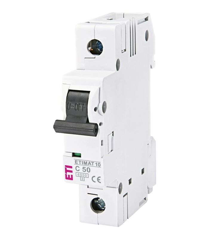 Авт. вимикач ETIMAT 10  1p C 50А (6 kA)