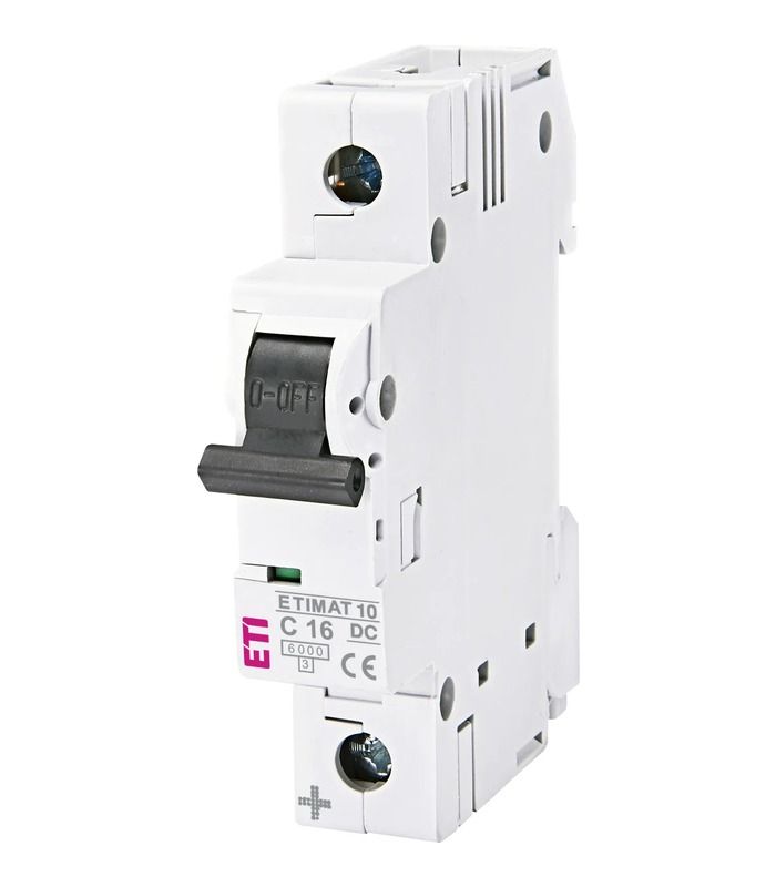 Авт. вимикач ETIMAT 10 DC 1p C 16A (6 kA)