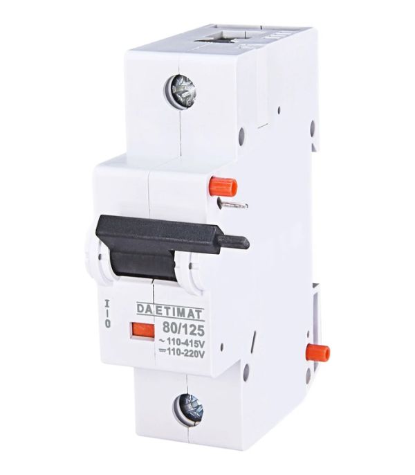 Незалежний розчіплювач DA ETIMAT AC 80/125 (110-415V AC/110-220V DC)