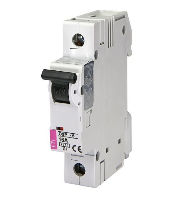 Обмежувач струму  OSP-6 16A 1p (6kA)