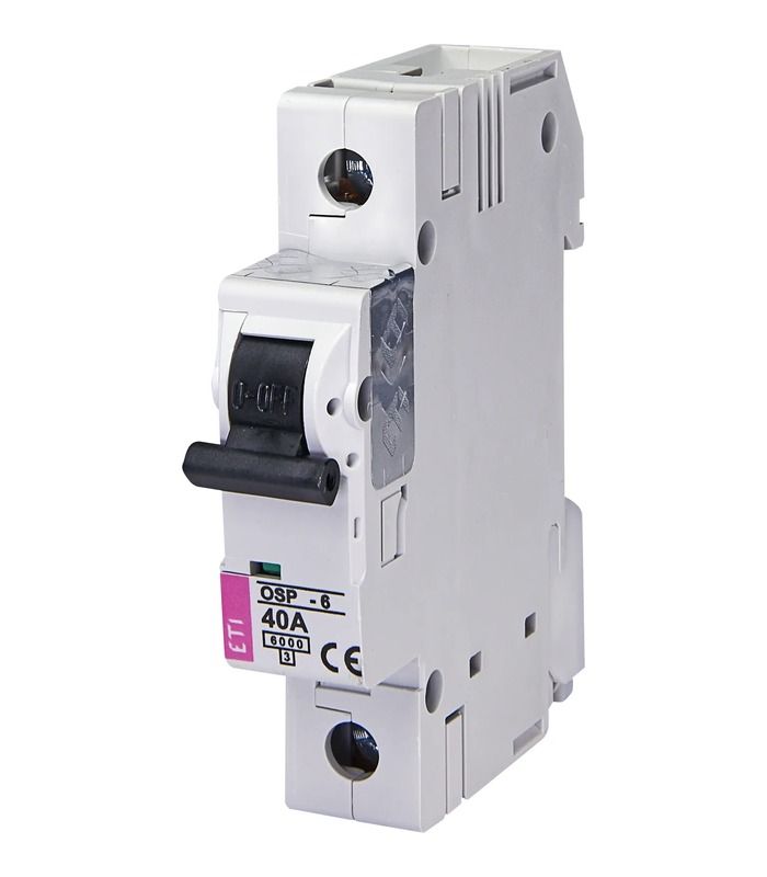 Обмежувач струму  OSP-6 40A 1p (6kA)