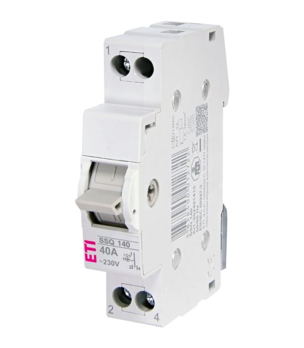 Перемикач навантаження SSQ 140 "1-0-2", 1p 40A