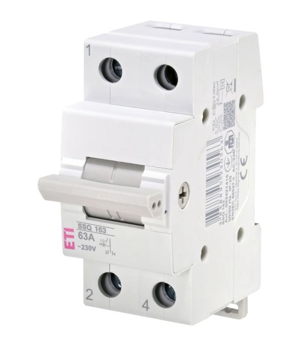 Перемикач навантаження SSQ 163 "1-0-2", 1p 63A