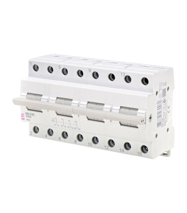 Перемикач навантаження SSQ 4100 "1-0-2", 4p 100A
