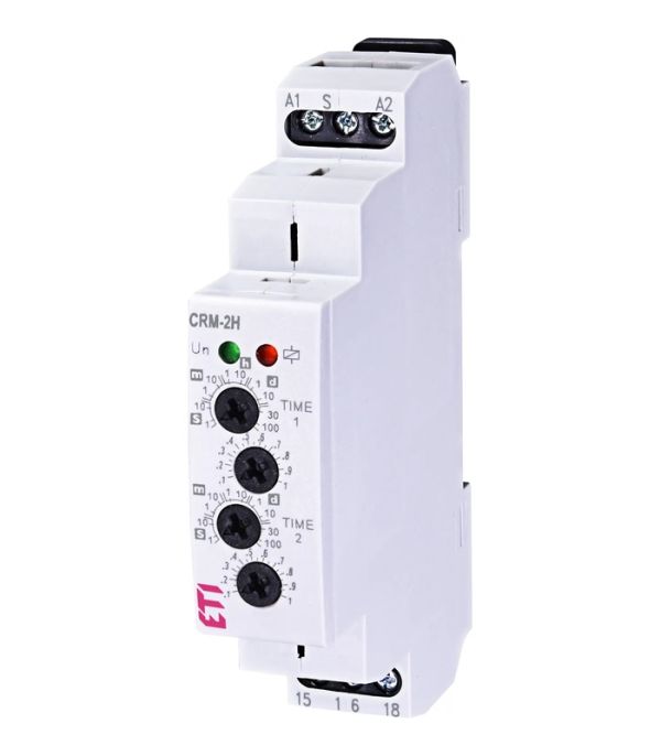 Імпульсне реле CRM-2H UNI 12-240V AC/DC