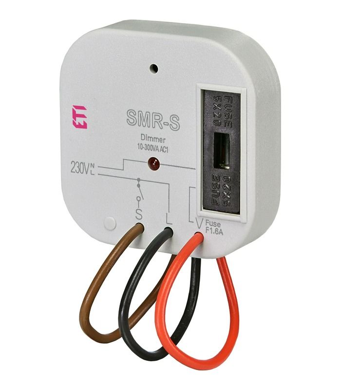 Димер SMR-S (до 300W, активн.+індукт.навантаж) (в монтажну коробку)