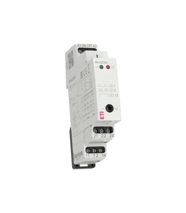 Імпульсне реле з функцією "пам'ять" MR-42  230V AC (2x16A_AC1)
