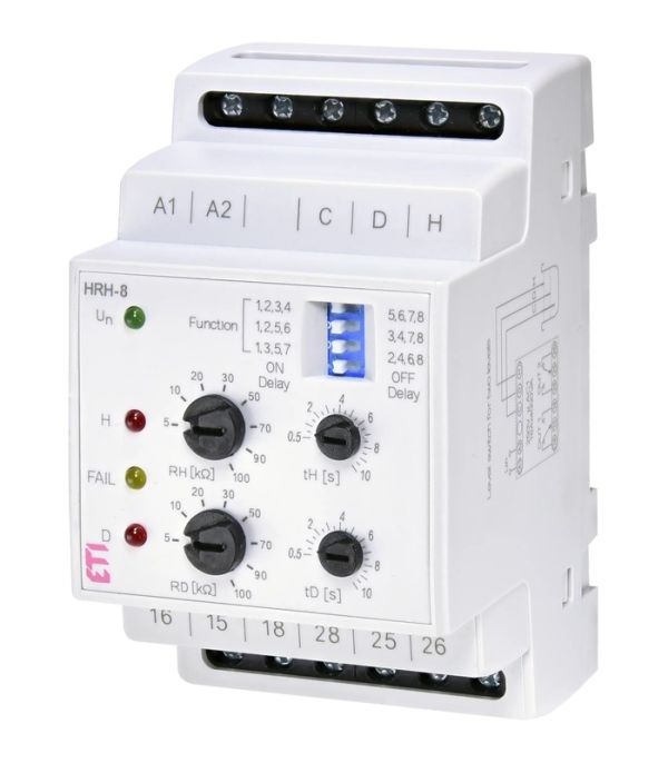Реле контролю рівня рідини HRH-8 230V (2x16A_AC1)