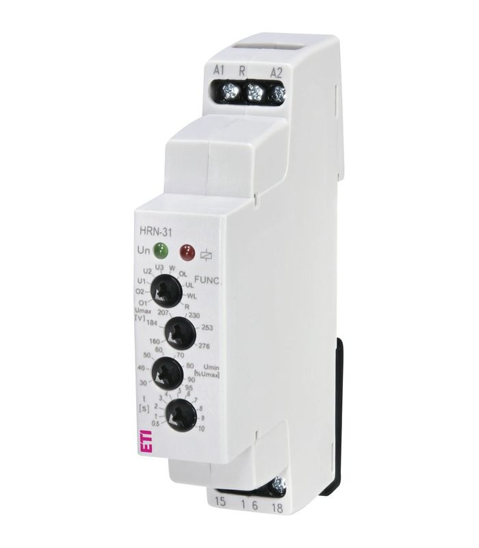 Реле контролю напруги HRN-31 (1F, 48-276V AC/DC, 1x16A_AC1)