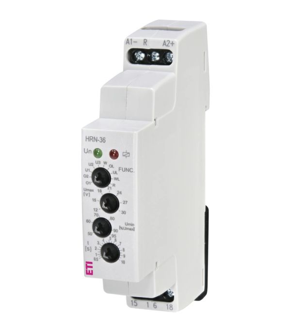 Реле контролю напруги HRN-36  6-30V DC (1F, 1x16A_AC1)