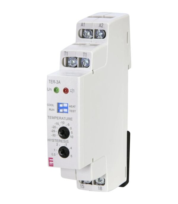 Термостат TER-3 А (-30...+10)  24-240 AC/DC (1x16A_AC1)