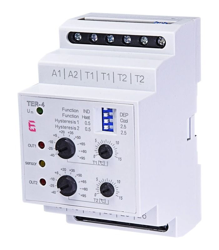 Термостат TER-4 230V (2x16A_AC1)