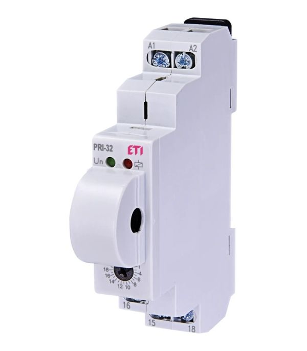 Реле контролю спожитого струму PRI-32 UNI 24-240V AC, 24V DC (1..20A) (1x8A_AC1)