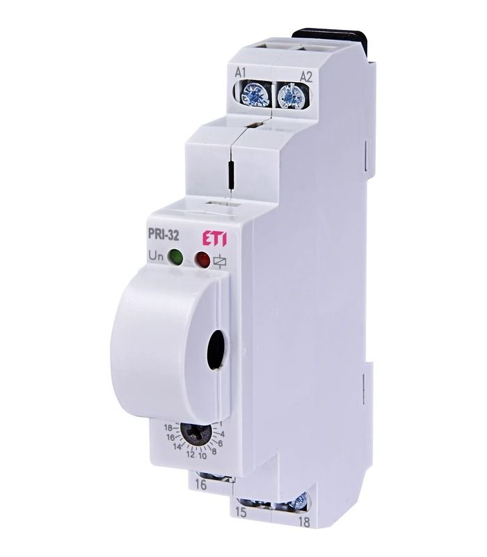 Реле контролю спожитого струму PRI-32 UNI 24-240V AC, 24V DC (1..20A) (1x8A_AC1)