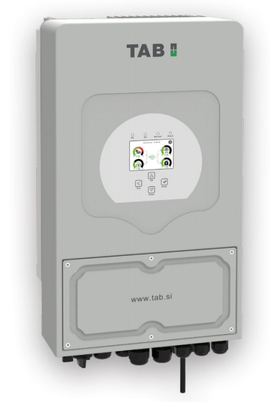 Інвертор гібридний TAB/Deye (1ф., 6,0кВт, 125-500VDC PV, Icc=135A макс., 40-60VDC бат.)