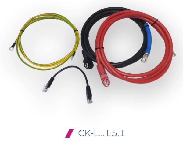 Комплект з'єднувальних кабелів CK-LM6 L5.1 (2м, для з'єднання з інвертором)